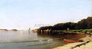  Alfred Thompson Bricher Sailing off the New England Coast - Art Print