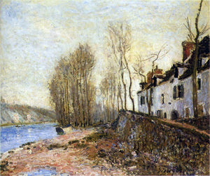  Alfred Sisley Saint Mammes in Winter - Art Print