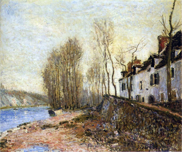  Alfred Sisley Saint Mammes in Winter - Art Print
