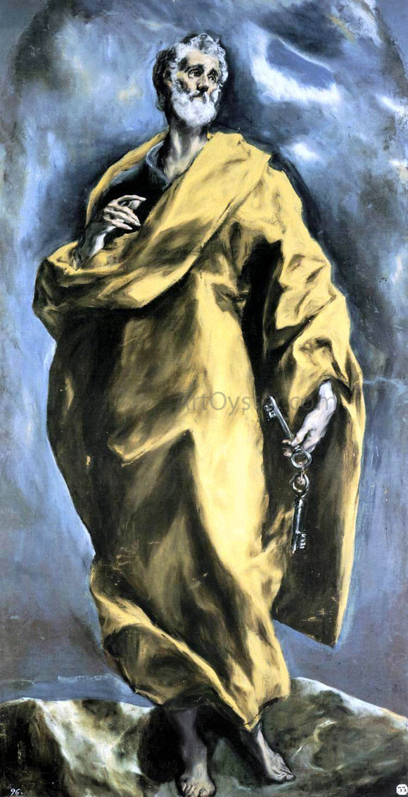  El Greco Saint Peter - Art Print