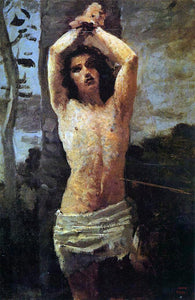  Jean-Baptiste-Camille Corot Saint Sebastian - Art Print