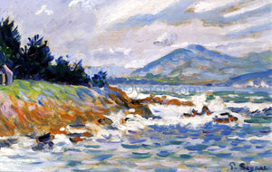  Paul Signac Saint Tropez, Coup de Vent d'Est - Art Print
