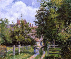  Camille Pissarro Saint-Martin, near Gisors - Art Print