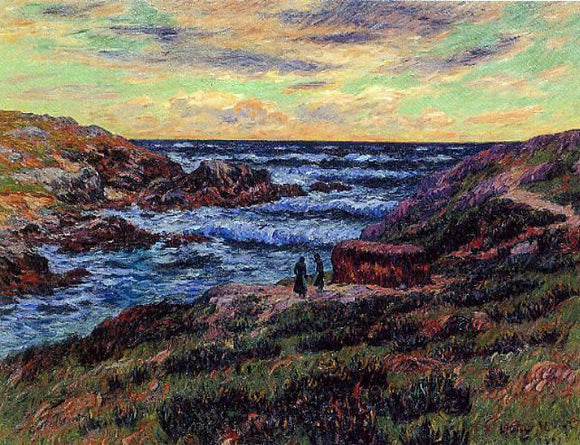  Henri Moret Saint-Thomas, Finistere - Art Print