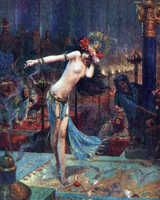  Gaston Bussiere Salome - Art Print