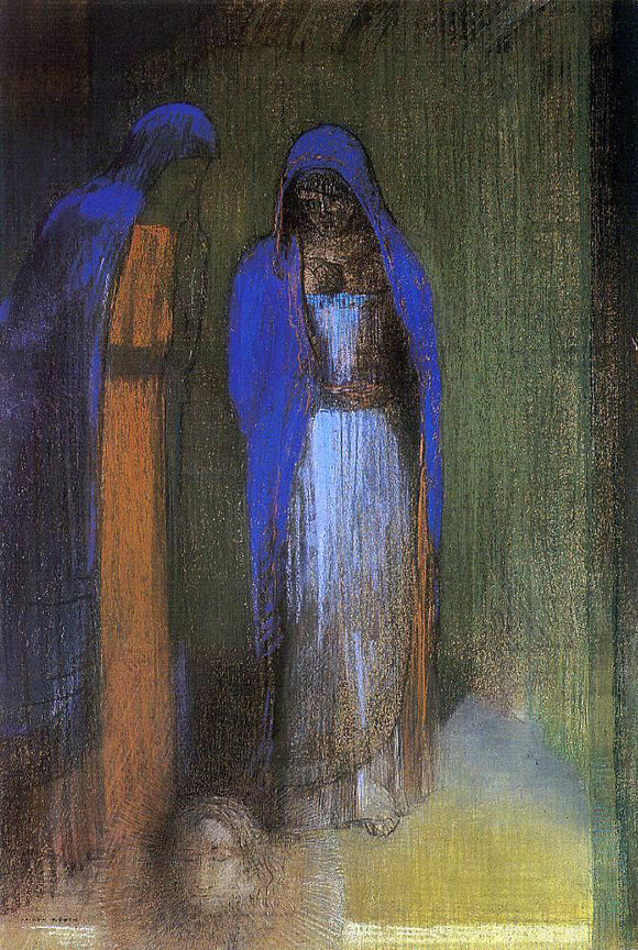  Odilon Redon Salome - Art Print