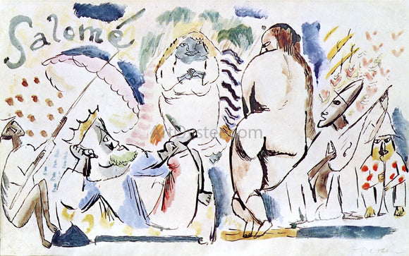  Jules Pascin Salome - Art Print
