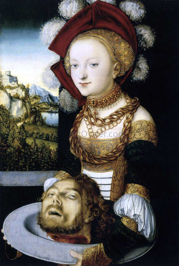  The Elder Lucas Cranach Salome - Art Print