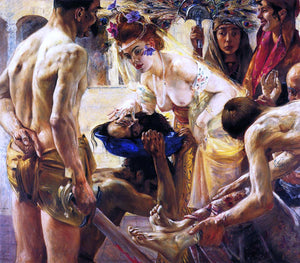  Lovis Corinth Salome, Second Version - Art Print