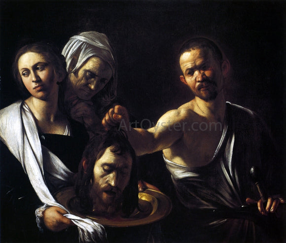 Caravaggio Salome with the Head of St. John the Baptist - Art Print