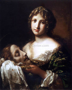  Onorio Marinari Salome with the Head of the Baptist - Art Print