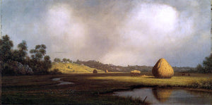  Martin Johnson Heade Salt Marshes, Newburyport, Massachusetts - Art Print