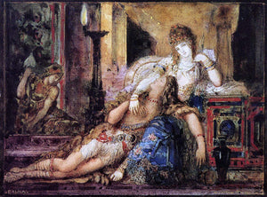  Gustave Moreau Samson and Dalila - Art Print