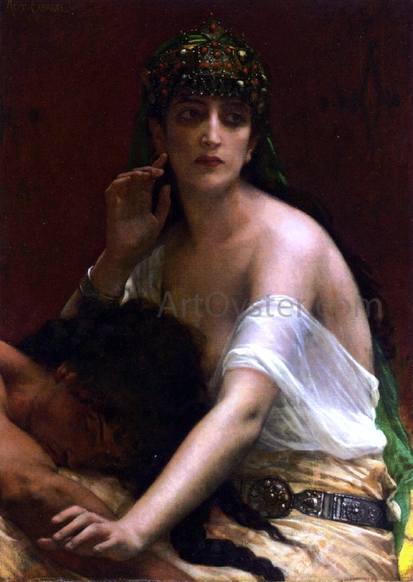  Alexandre Cabanel Samson and Delilah - Art Print