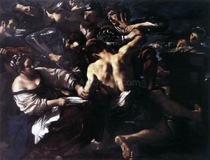  Guercino Samson Captured by the Philistines - Art Print