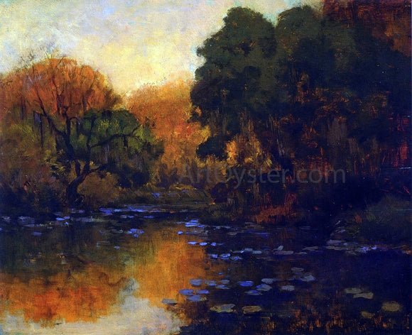  Julian Onderdonk San Antonio River - Art Print