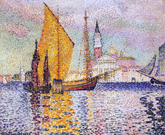  Henri Edmond Cross San Giorgio Maggiore, Venice - Art Print