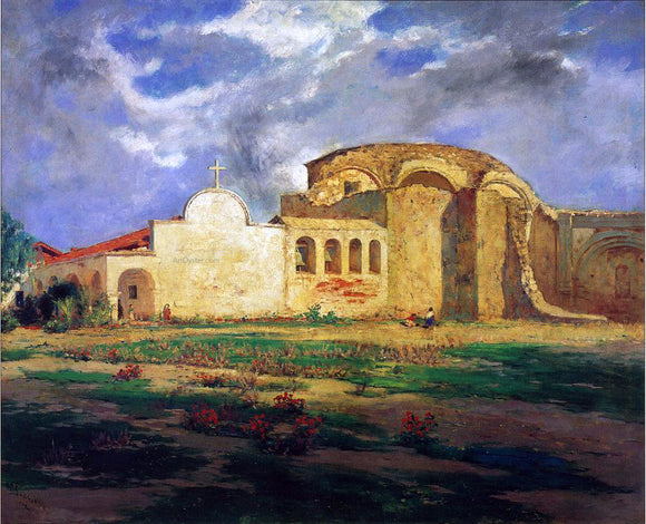  Frank Sauerwein San Juan Capistrano Mission - Art Print