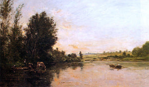  Charles Francois Daubigny Sand Quarries near Valmondois - Art Print