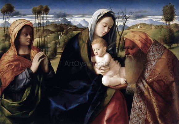  Giovanni Bellini Santa Conversazione - Art Print