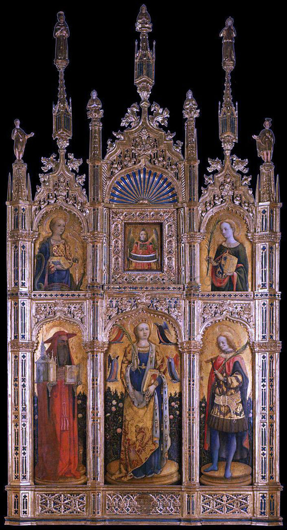  Antonio Vivarini Santa Sabina Polyptych - Art Print