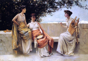  Francis Coates Jones Sappho - Art Print