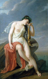  Pierre-Narcisse Guerin Sappho on the Leucadian Cliff - Art Print