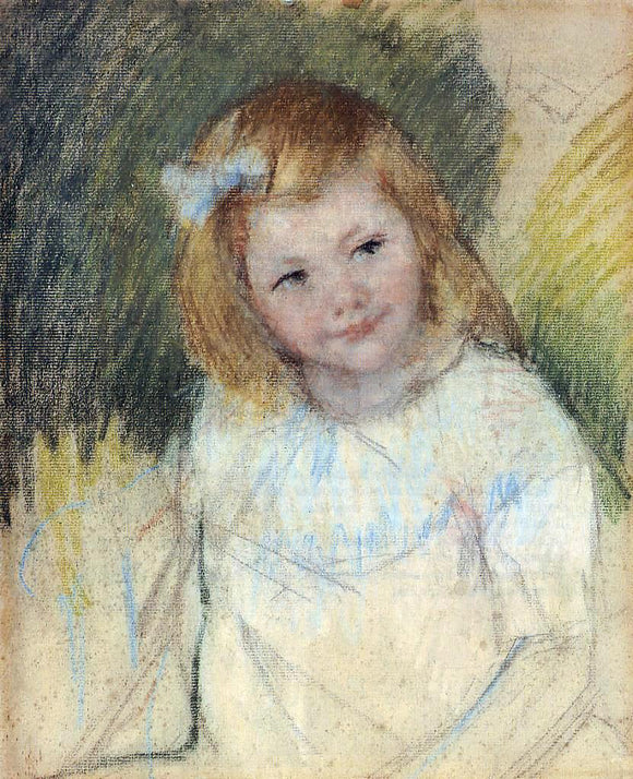  Pierre Auguste Renoir Sara Looking to the Right - Art Print
