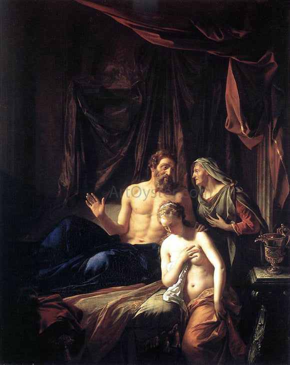  Adriaen Van der Werff Sarah Presenting Hagar to Abraham - Art Print