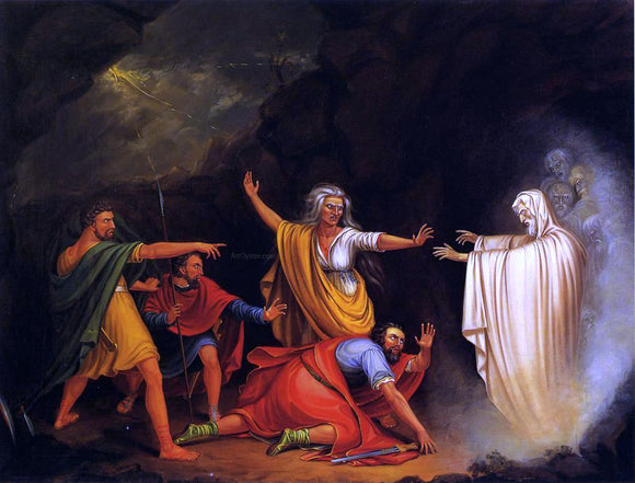  William Sidney Mount Saul and the Witch of Endor - Art Print