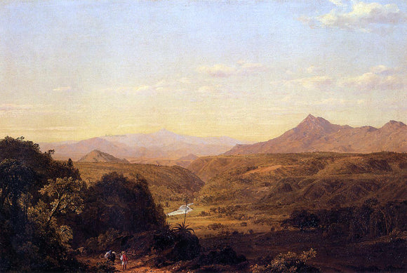  Frederic Edwin Church Scene Among the Andes - Art Print