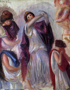  Pierre Auguste Renoir Scene Antique - Femmes aux Peplums - Art Print
