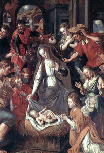  Marten De Vos Scene from the Life of the Virgin - Art Print
