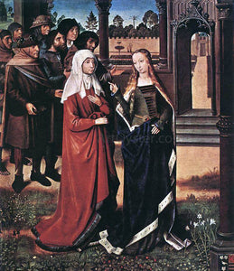  Master lucy Legend Scene from the St Lucy Legend - Art Print