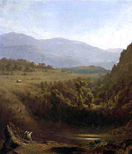  Sanford Robinson Gifford Scene in the Catskills - Art Print