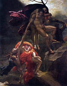  Anne-Louis Girodet De Roucy-Triosson Scene of the Flood - Art Print