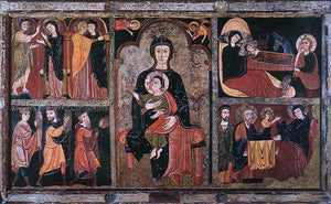  Unknown Catalan Painters Scenes from the Life of Jesus - Art Print