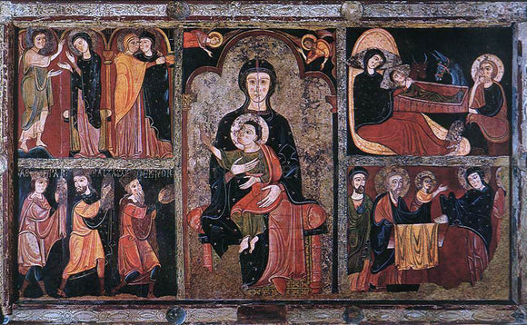  Unknown Catalan Painters Scenes from the Life of Jesus - Art Print