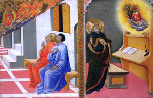  Sano Di Pietro Scenes from the Life of St Jerome - Art Print