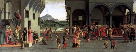  Giuliano Bugiardini Scenes from the Story of Tobias (1) - Art Print