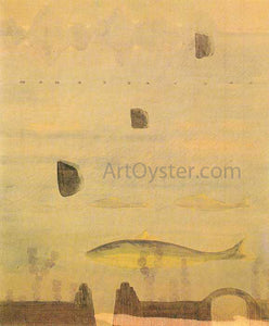 Mikalojus Ciurlionis Scherzo Sonata of the Spring - Art Print