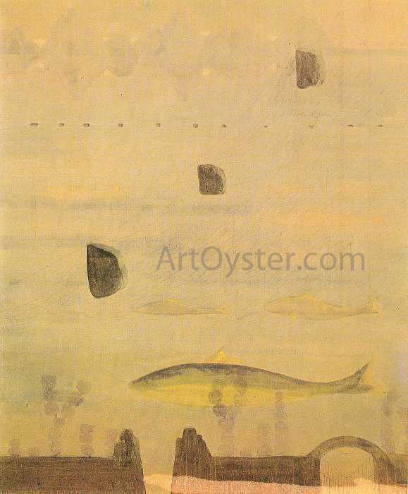  Mikalojus Ciurlionis Scherzo Sonata of the Spring - Art Print