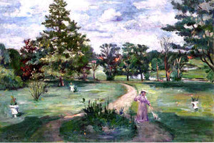  Lovis Corinth Schlosspark - Art Print