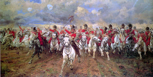  Elizabeth Thompson Scotland For Ever! - Art Print