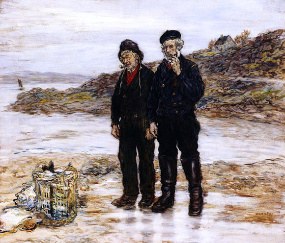  Jean-Francois Raffaelli Scottish Fishermen - Art Print