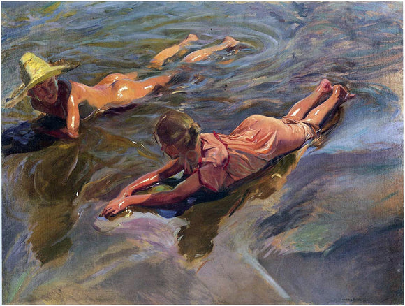  Joaquin Sorolla Y Bastida Sea Idyll - Art Print