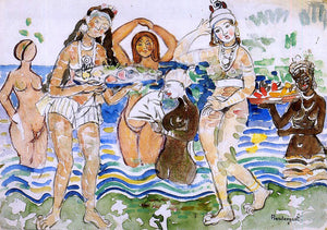  Maurice Prendergast Sea Maidens - Art Print