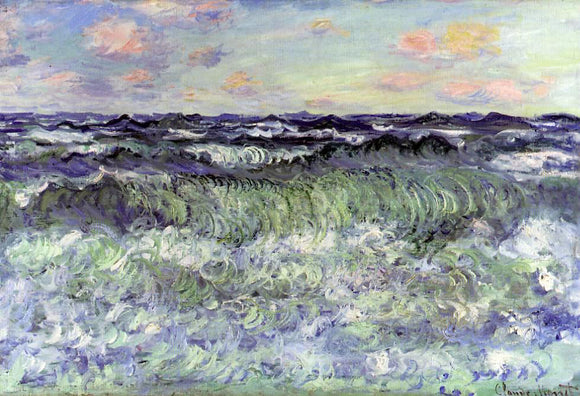  Claude Oscar Monet Sea Study - Art Print