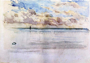  James McNeill Whistler Seascape, Dieppe - Art Print