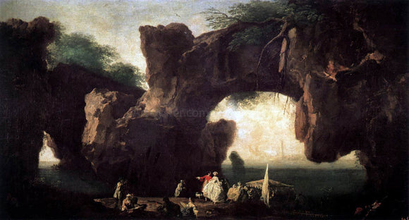  Claude-Joseph Vernet Seascape, View of Sorrento - Art Print